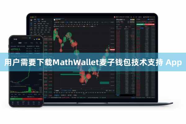 用户需要下载MathWallet麦子钱包技术支持 App