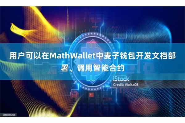 用户可以在MathWallet中麦子钱包开发文档部署、调用智能合约